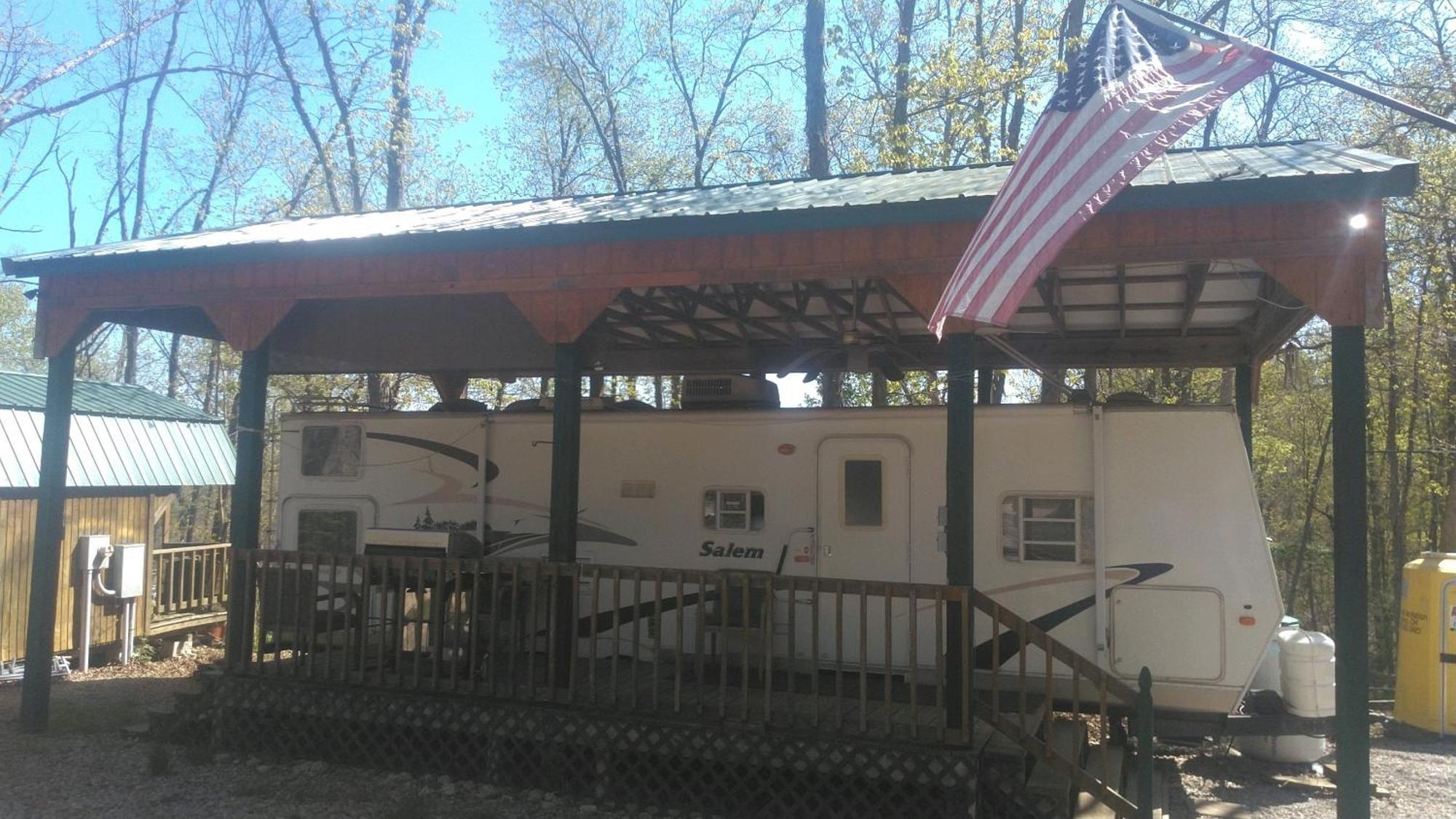 הוילה את'נס Two Creeks Camp מראה חיצוני תמונה